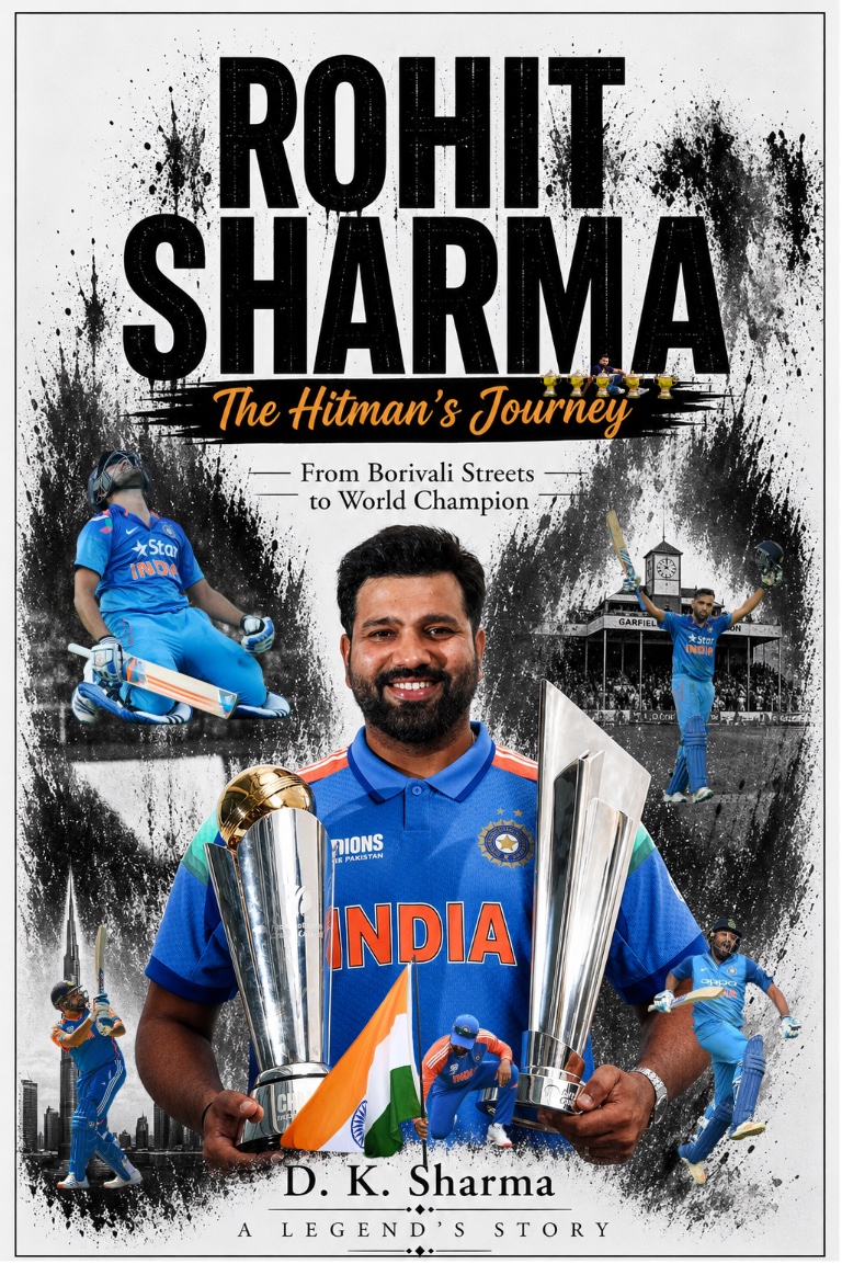 Rohit Sharma: The Hitman's Journey book cover